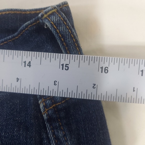 Lucky Brand‎ Delair Classic Rider Jeans Women Size 8 Bootcut Embroidered Pockets - Picture 4 of 9